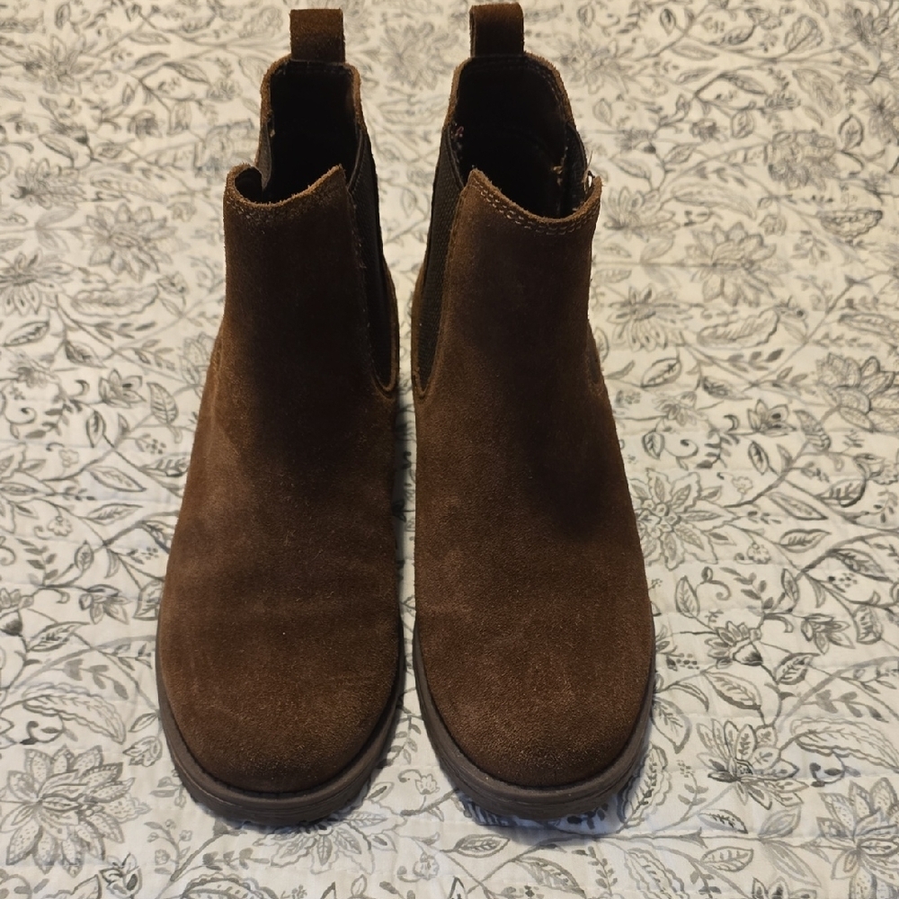 Bjorndal Tan Suede Ankle Booties - Picture 3 of 8